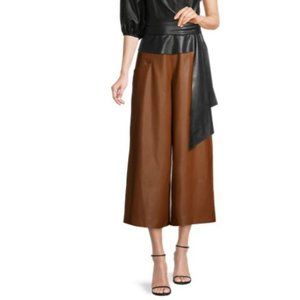Sachin & Babi Stormi Vegan Leather Pants, brown